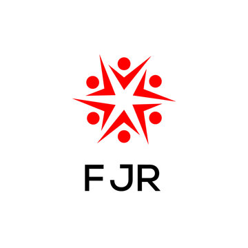 FJR  creative minimalist letter logo.