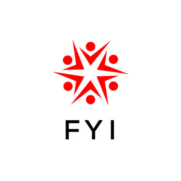 FYI creative minimalist letter logo.