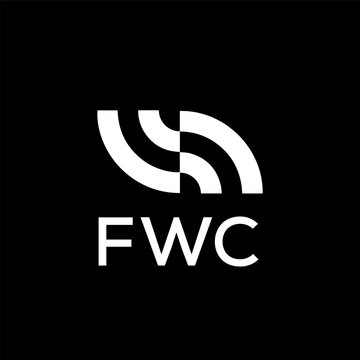 FWC creative minimalist letter logo.