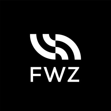 FWZ creative minimalist letter logo.