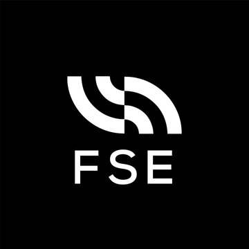 FSE creative minimalist letter logo.