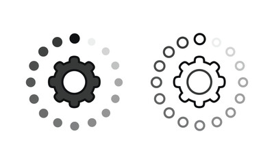 Loading update icon. Illustration vector
