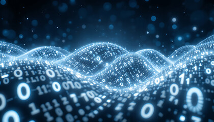 binary code background