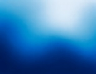 Poster - Glowing abstract blue background with soft rays and motion effects