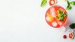 © phianguma - Refreshing Summer Cocktail with Garnish of Mint and Citrus Slices