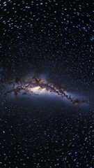 Poster - Dynamic galaxy rotation unveiling vivid cosmic wonders in stunning detail