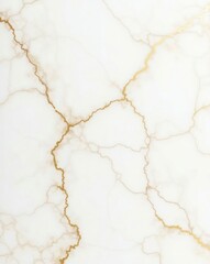 Aufkleber - a close-up view of a beautiful and intricate marble pattern with golden veins