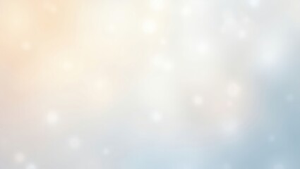 Poster - shimmering bokeh effect with pastel colors, creating a soft and ethereal ambiance