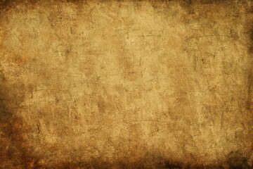 Poster - Old parchment paper background featuring stains, scratches, and a textured surface, providing a vintage and antique aesthetic perfect for historical or classical design projects
