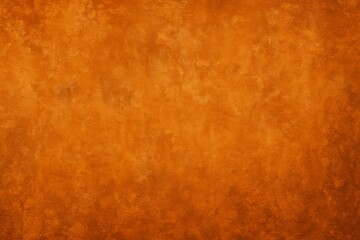 Poster - Vibrant orange painted stucco wall background showcasing rich texture, visible brush strokes, and subtle color variations, creating a warm and inviting backdrop