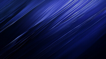 Poster - Abstract dark blue background with diagonal light streaks creating a dynamic and modern feel effect