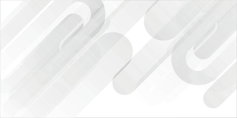 Poster - Abstract white background. Minimal geometric white light background