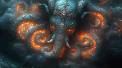 Wall Mural - abstract desktop background