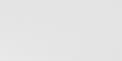 Poster - Dot white gray wave light technology texture background. Abstract dot