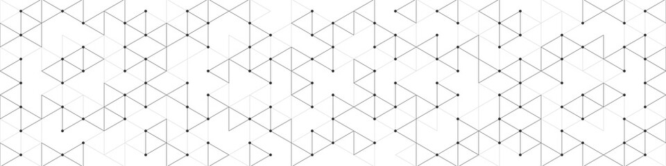 Aufkleber - Abstract background with a seamless geometric pattern of simple triangle shapes. Stylish texture