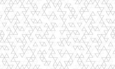 Aufkleber - Abstract background with a seamless geometric pattern of simple triangle shapes. Stylish texture