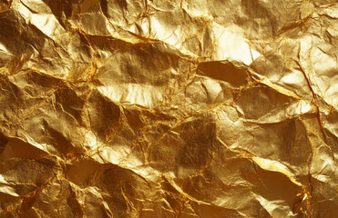 Aufkleber - Premium gold foil texture background for graphic design and luxury wallpaper decorative element design
