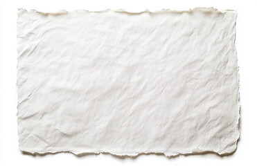 Poster - White paper texture background for graphic design and web design crumpled paper blank sheet template