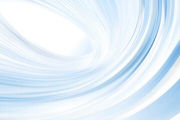 Aufkleber - a blue and white swirl pattern with a white background. strategy with minimalist waves in light blue