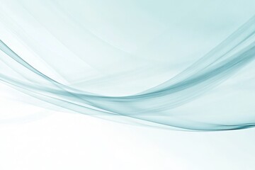 Aufkleber - a blue and white background with a wavy line. strategy with minimalist waves in light blue and white