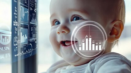 Poster - Engaging Baby Playing With Holographic Games to Learn and Explore Generative AI