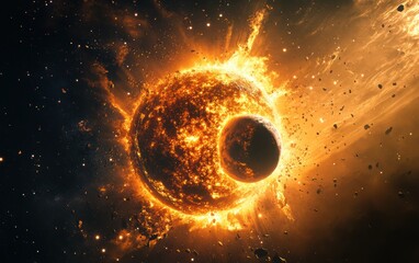 sun in space