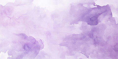 Poster - Soft lilac watercolor texture, featuring a blend of light and dark shades creating a dreamy, ethereal effect, ideal for backgrounds or artistic designs
