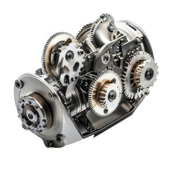 Poster - Gear isolated on white background