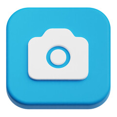 Fototapete - app user interface 3d icon isolated on the transparent background