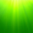 © Barek - Vibrant Green Sun Rays Background Abstract Light Beams