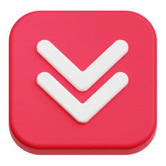 Fototapete - app user interface 3d icon isolated on the transparent background