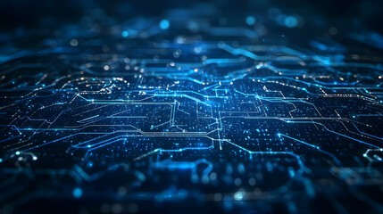 Poster - Abstract Circuit Technology Background