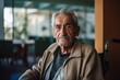 © Vorda Berge - Portrait of a Hispanic elderly man in nursing home