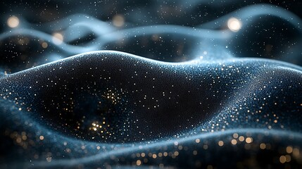 Poster - Abstract Digital Wave Pattern