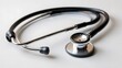 © Touch - Professional Medical Stethoscope on White Background - Healthcare Concept