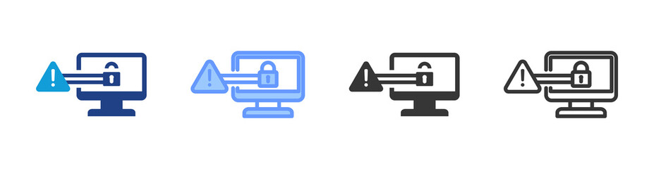 Aufkleber - Zero Day icon set multiple style collection