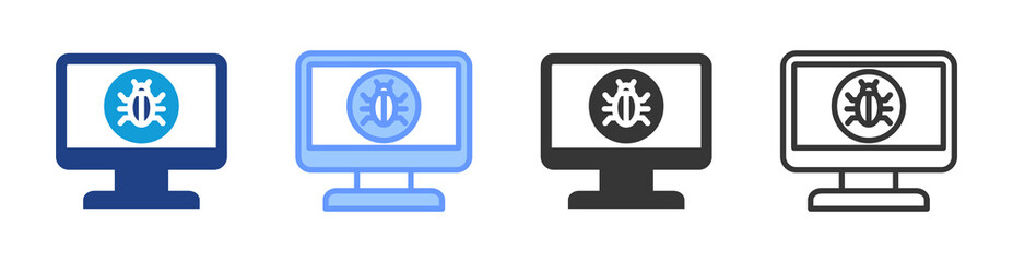 Aufkleber - Sandbox icon set multiple style collection