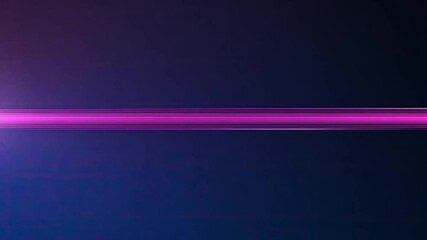 Poster - Vibrant Pink Laser Beam Glows Through Dark Background, Creating Smooth Energy and Excitement with Striking Visual Effects and Modern Depth.