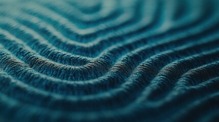 Poster - Textured fabric close-up. AI.