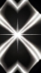 Poster - Abstract light patterns create dynamic shapes and textures in a visually striking composition