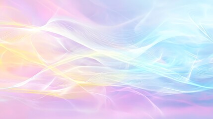 Wall Mural - a colorful, abstract background with a blue and yellow wave