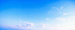 © GAlexS - Vector blurred cloudy blue skies. Wide blurry heaven poster. Nature banner. Dense mesh