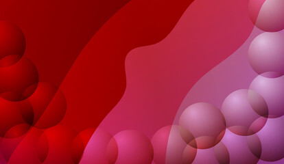 Leinwandbilder - Beautiful and colorful gradient with wave and circles, swirl, liquid, blur and dynamic effects.