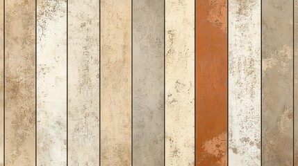 Poster - vertical stripes in neutral tones create a modern, textured pattern suitable for backgrounds and des