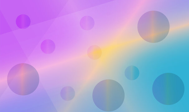 Abstract geometric background with circles and spheres. Minimalist design with clean lines and soft colors.