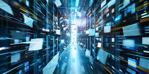 Poster - Empower your team with cutting-edge technology for efficient document management and secure data storage