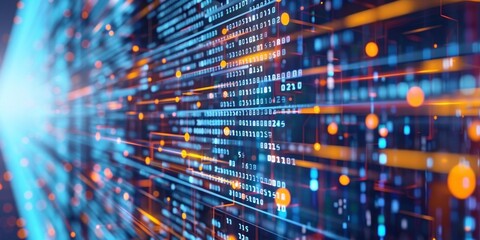 Fototapete - Manage your digital assets with ease using advanced database solutions for efficient information retrieval