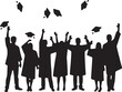 © Bustame41 - 'Graduation Celebration Silhouette'
