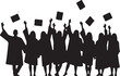 © Bustame41 - 'Graduation Celebration Silhouette'
