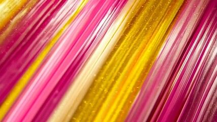 Poster - Colorful abstract background showcasing vibrant pink and yellow streaks enhancing artistic expression in a modern design
